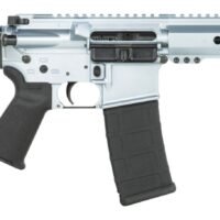 Shark Coast Tactical SCC07114AGC-P Arctic Gun Candy  5.56 NATO 30+1 10.50" Black Nitride Threaded Barrel, Aluminum Receiver w/Picatinny Rail, M-LOK Handguard, SB Tactical SBA3 Brace, Polymer Grip