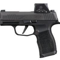 Sig Sauer 365X9BXR3RXSL10 P365X w/Optic Micro-Compact 9mm Luger 10+1 3.10" Black Barrel, Black Nitron Stainless Steel Serrated w/Sig ROMEO-X SIG-LOC Reflex Sight, Black Stainless Steel Frame w/Accesso