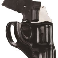 Galco HT158B Hornet OWB Black Leather Belt Slide Fits S&W J Frame Fits 2" Barrel Right Hand