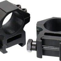 UTG RGWM25M4 Accushot Scope Rings Black Anodized 1" Medium