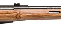 Savage Arms 18528 25 Lightweight Varminter-T 223 Rem 4+1 Cap 24" Matte Black Rec/Barrel Natural Brown Laminate Fixed Thumbhole Stock Right Hand (Full Size) with Detachable Box Magazine