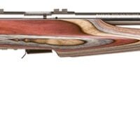 Savage Arms 92750 93 BSEV Full Size 22 WMR 5+1 21" Matte Heavy Spiral Fluted Barrel, Matte Stainless Steel Drilled & Tapped Receiver, Royal Jacaranda Thumbhole Laminate Stock, Right Hand