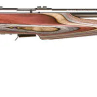 Savage Arms 92750 93 BSEV Full Size 22 WMR 5+1 21" Matte Heavy Spiral Fluted Barrel, Matte Stainless Steel Drilled & Tapped Receiver, Royal Jacaranda Thumbhole Laminate Stock, Right Hand