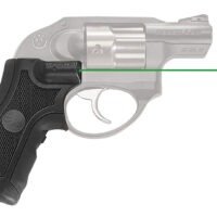 Crimson Trace 0145301 Lasergrips Fits Ruger LCR/LCRx, Green Laser Black Polymer
