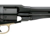 Taylors & Company 550773 Remington Conversion Uberti 38 Special 6 Shot 7.38" Blued Octagon Barrel, Cylinder & Steel Frame, Walnut Grip, Manual Safety, Exposed Hammer