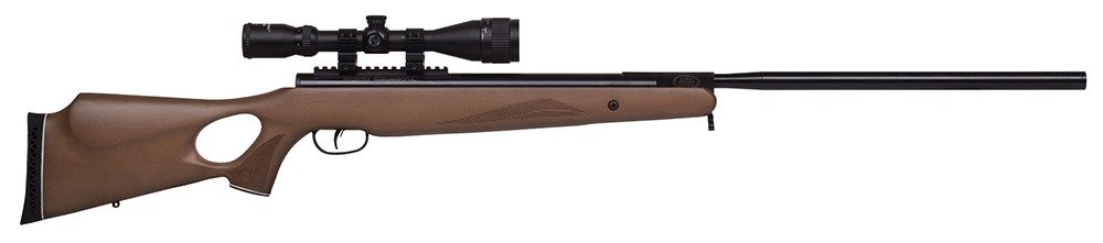 Benjamin BT725WNP Trail XL Nitrogen Piston 25 Pellet Black Hardwood Fixed Thumbhole Stock 3-9x40mm AO