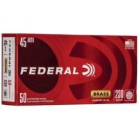 Federal Champion Training Handgun Ammunition .45 ACP 230 gr FMJ 830 fps 50/ct