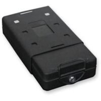 Bulldog Car/Personal Handgun Safe with Key Lock Mounting Bracket and Cable