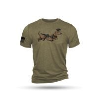 Nine Line Tactical Wiener Short Sleeve Shirt Olive Triblend 3XL