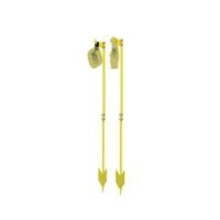 Caldwell AR500 Target Post Yellow