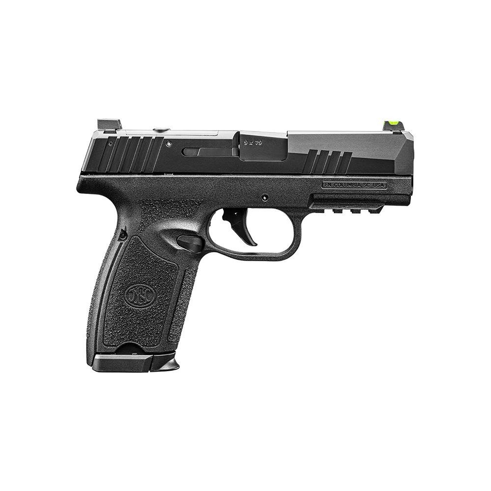 FN 309 MRD Handgun 9mm Luger 16(1) & 20(1)rd Magazines 3.8" Barrels Fiber Optic Front OR Black Manual Safety