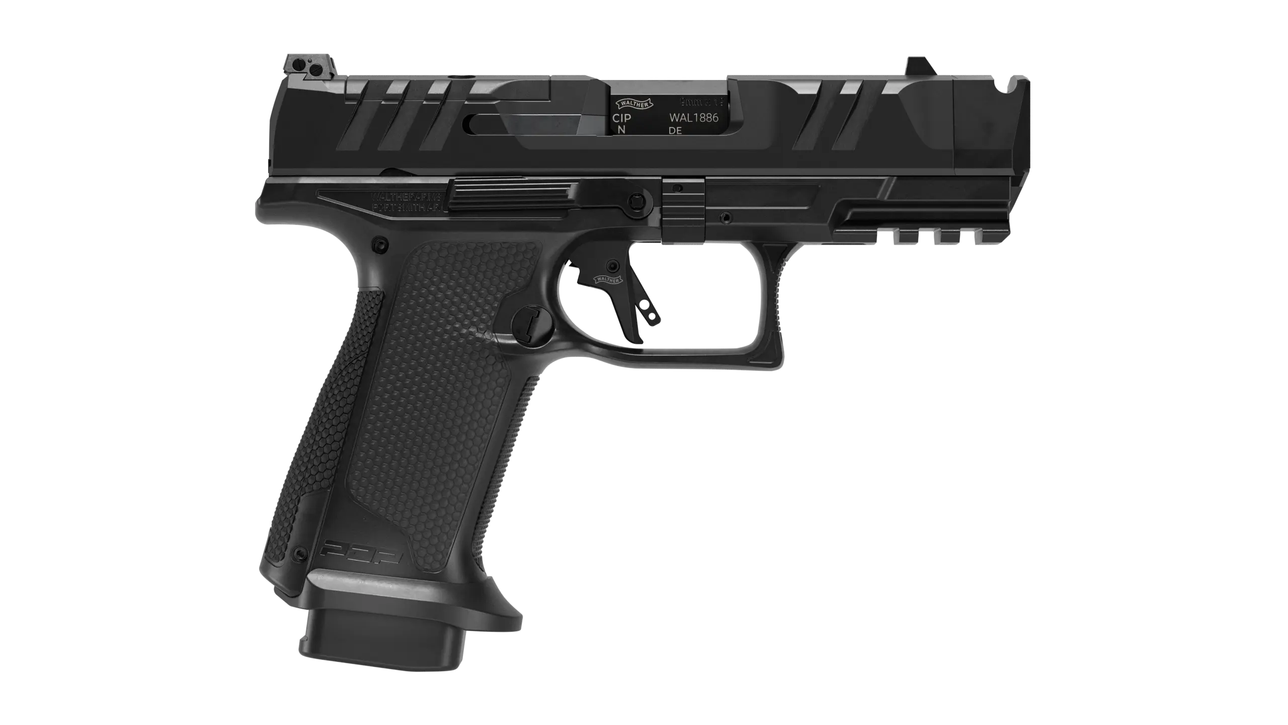 WALTHER PDP F-SERIES PRO-X 9MM 3.75" COMPENSATED PISTOL BLACK 3-10RD MAGS