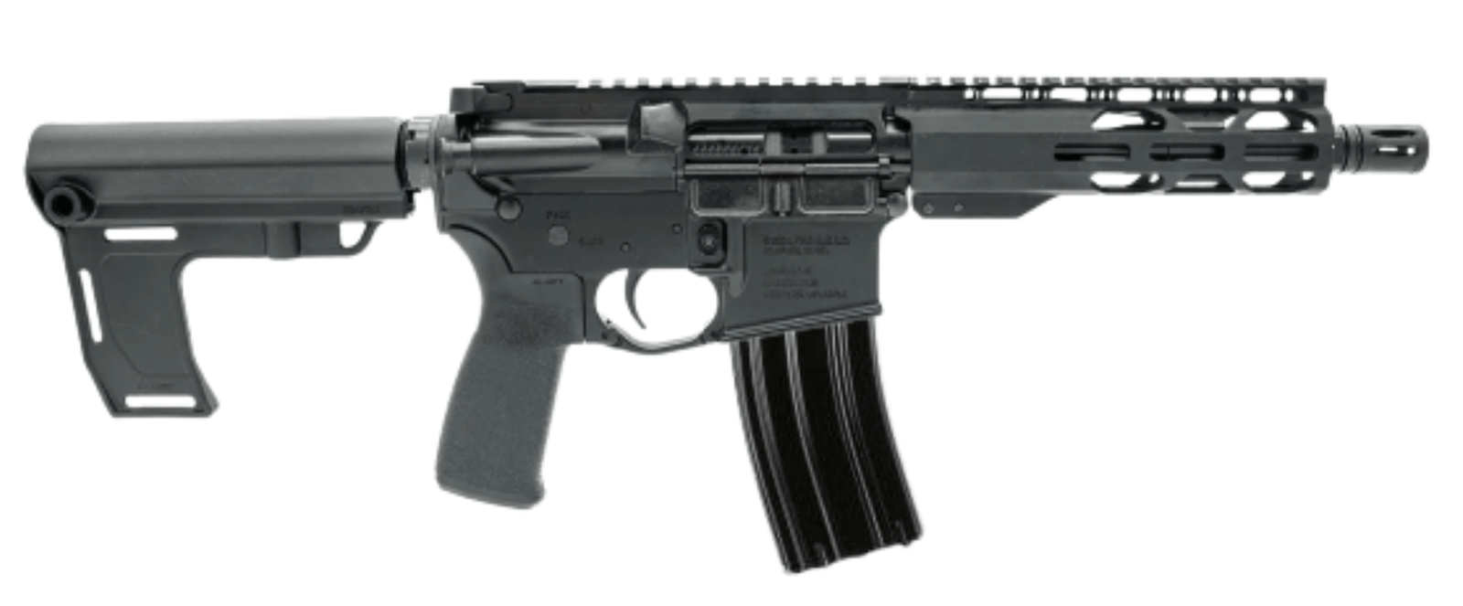 RADICAL FIREARMS FORGED MILSPEC 5.56 7.5" PISTOL BLACK MFT FURNITURE 1-30RD MAG